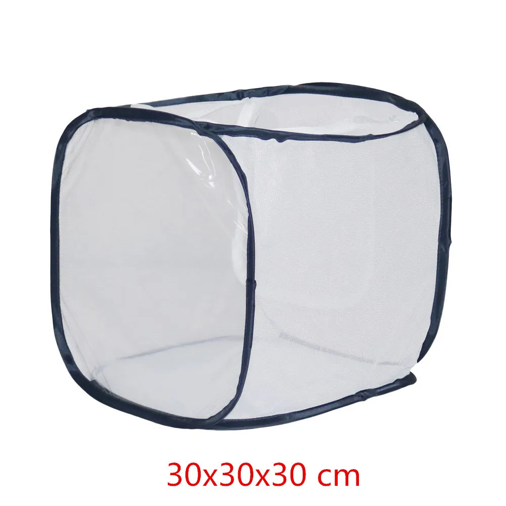 1 Pc Insect Cage Breeding Cages Insect Box Net Cloth Praying Mantis Stick Butterfly Breeding Enclosure Safety Housing 2 Sizes