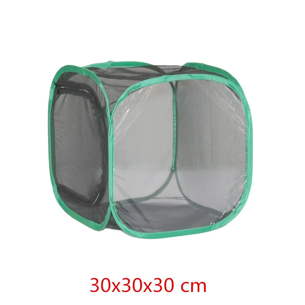 1 Pc Insect Cage Breeding Cages Insect Box Net Cloth Praying Mantis Stick Butterfly Breeding Enclosure Safety Housing 2 Sizes