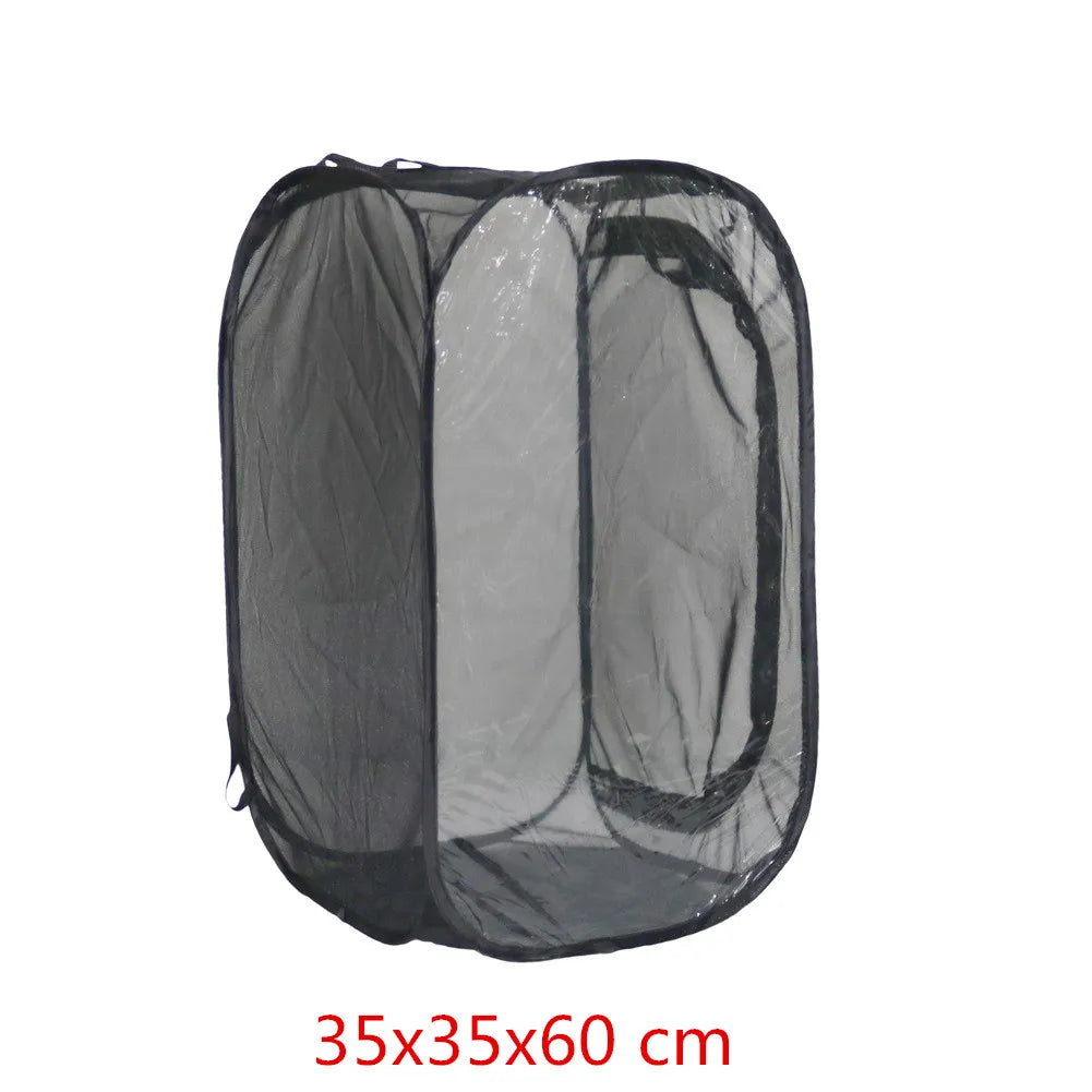 1 Pc Insect Cage Breeding Cages Insect Box Net Cloth Praying Mantis Stick Butterfly Breeding Enclosure Safety Housing 2 Sizes
