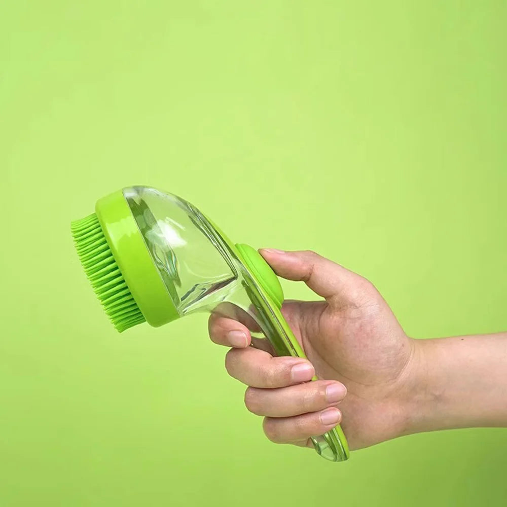 Pet Bath Brush for Small Dogs & Cats: Specialized Dog Washing Tool, Massage Scrub Brush - Essential for Pet Bathing