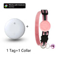 Waterproof Pet GPS Tracking Collar with Reflective Strips,Global Remote Anti-Lost Locator for Most Cats, Kittens and Small Dogs