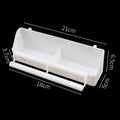 Bird Food Feeder Parrot Hanging Food and Water Bowl Double Grid Food Dispenser For Parrots Parakeets Pigeons