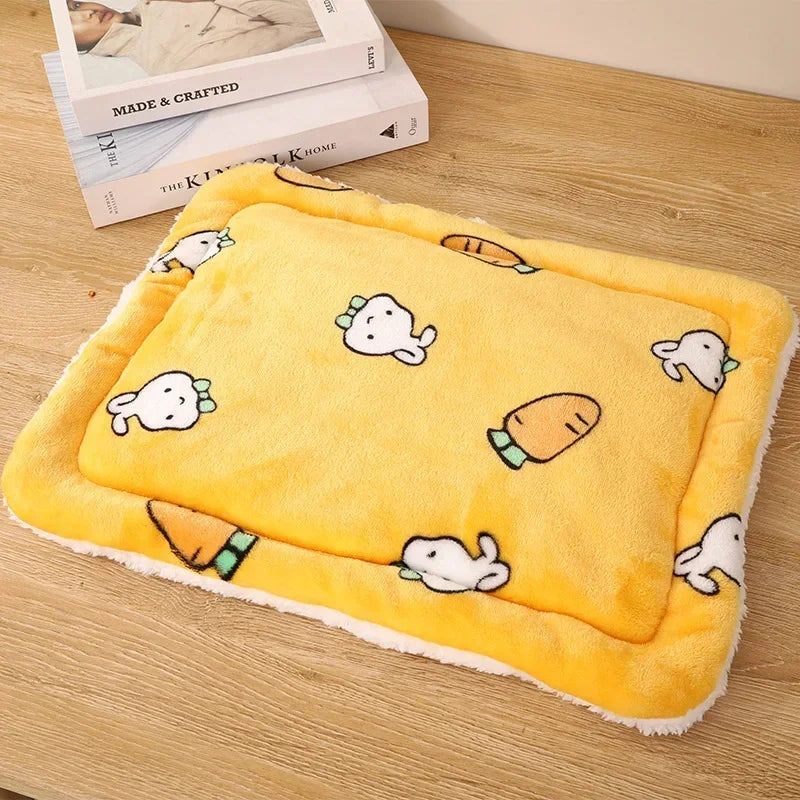 Kaninchen Chinchilla Bettmatte Haus Nest Hamster Zubehör Kleintier Meerschweinchen Hamsterbett Haus Winter Warm Eichhörnchen Igel