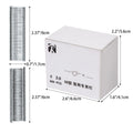 600pcs/box M nail Cages installed Chicken Duck Bird Dog cage clamp 2.0 Quail Tied dove cage clamp Rabbit staples 600/1200/1800Pc