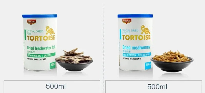 Turtle Tortoise Reptile Hamster Feed Dried Fish Shrimp Mealworm Bread Worm Aquarium  Food