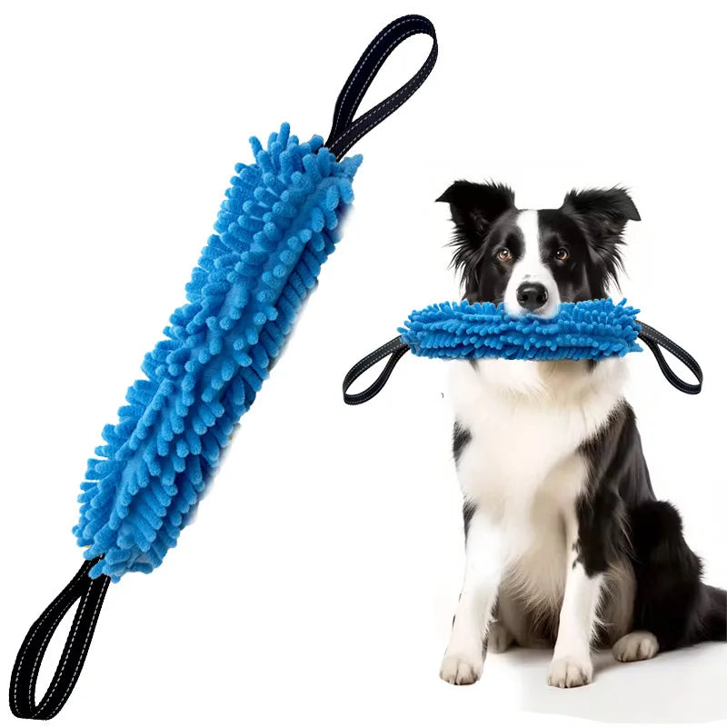 Dog Tug Toy Dog Toy Interactive Chew Toy Bite Tug Pull Toy Dog Training Toy Tug of War Toy Durable Plush Fleece Toy for Small Me