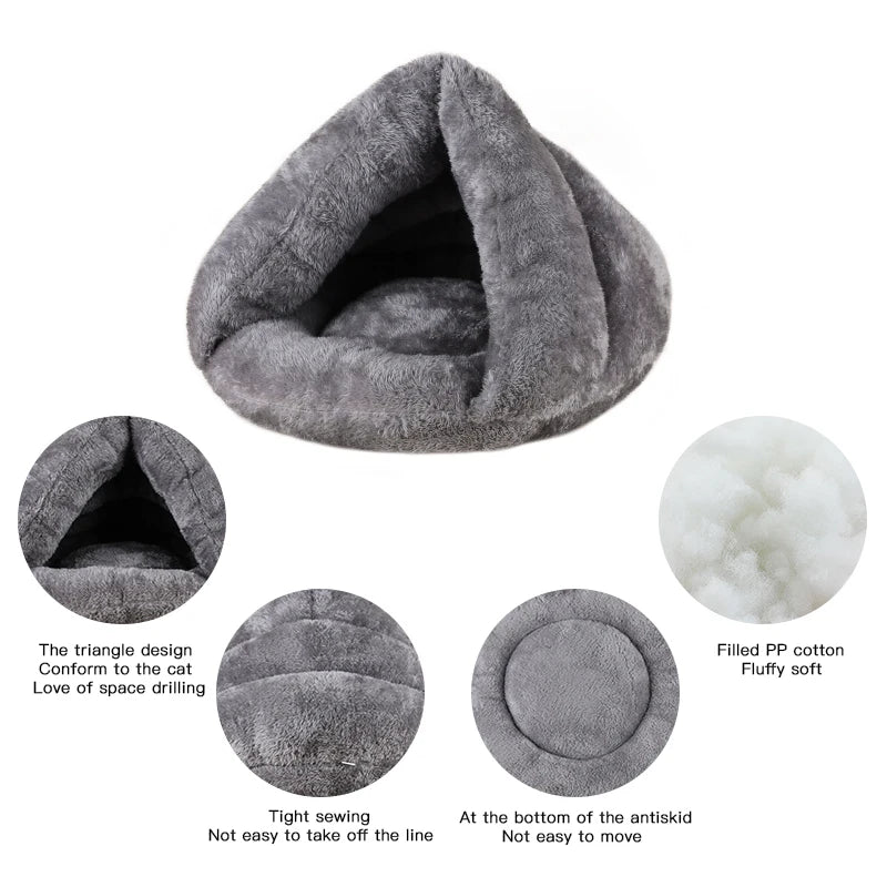 Hundebett Kleine Hundebetten Haustiermöbel Warme Accessoires Großes Zubehör Welpen Waschbares Zubehör Katzenkorb Mittleres Sofa Plüsch