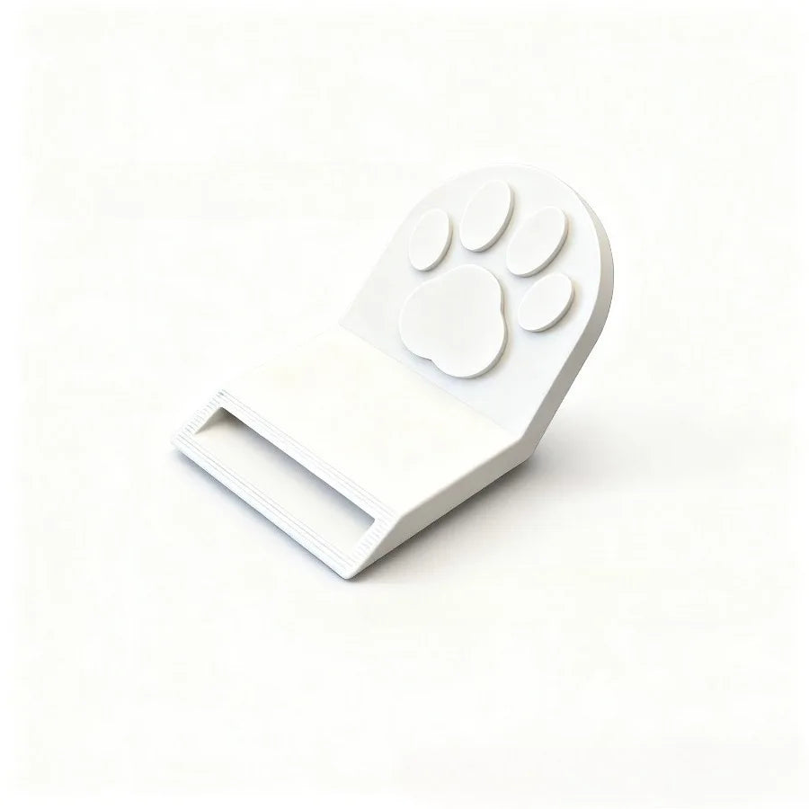 Cat Paw Shaped Pet Food Can Opener Cute Printed Multifunctional Portable Cat Dog Food Opener Safe And Easy To Grip