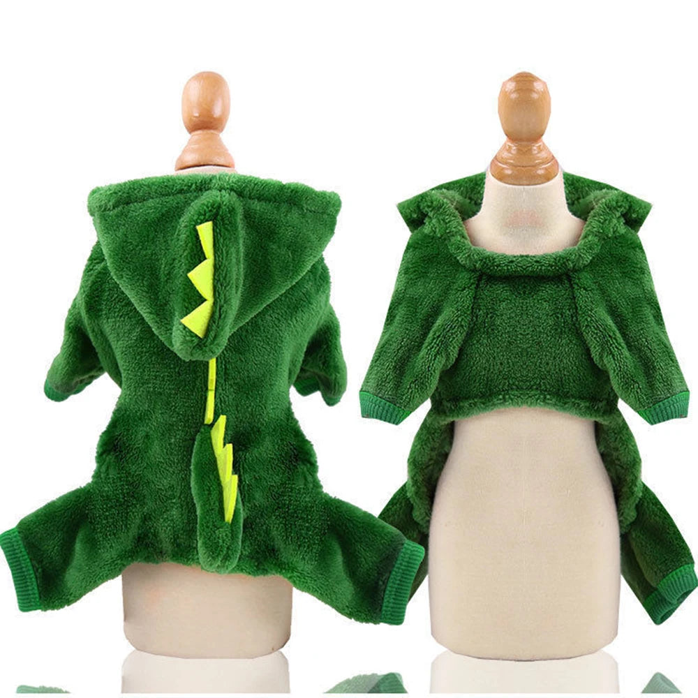 Small And Medium-Sized Dog Cat Pet Supplies, Clothing, Decor Autumn And Winter Four-Legged Cotton Clothes, Role-Playing Clothes