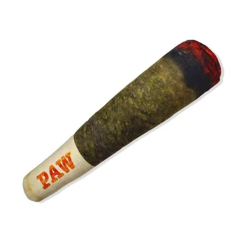 Dog Toy Funny Interactive Dog Toys Cigar Design Sound Making Toy Plush Squeaky Pet Grinding Teeth Creative Chew for Small Medium