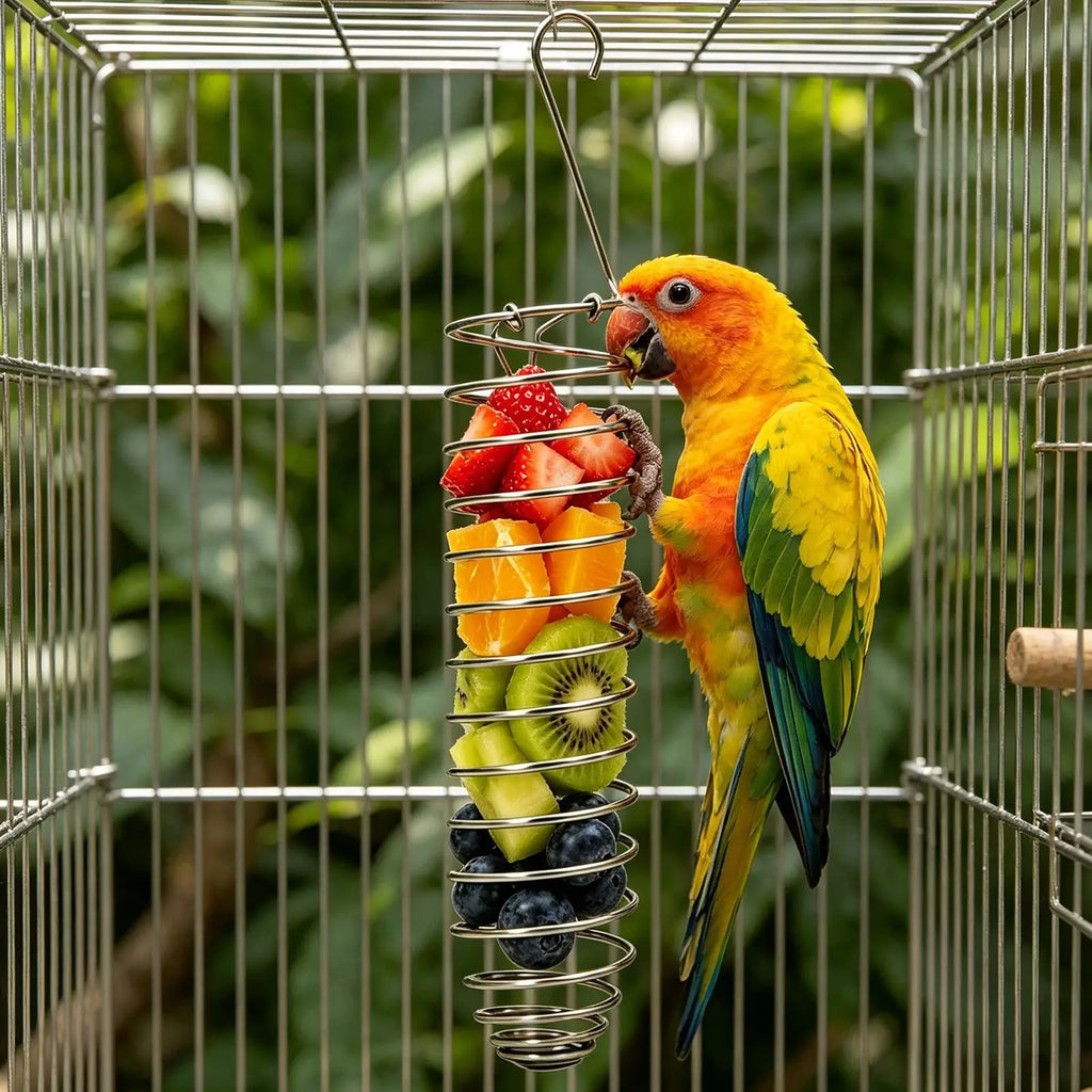 Vogel Futterhalter Futtertablett Vogelschalen für Käfig für Wellensittich Nymphensittich Papagei Conure Kanarienvogel Quaker Finke Haustier
