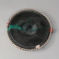 Faltbares Wurfnetz, Fischkäfig, 1-teiliges Nylon-Netz, feiner Käfig, geeignet für Krabben, Garnelen und Flusskrebs-Angelausrüstung, geeignet für
