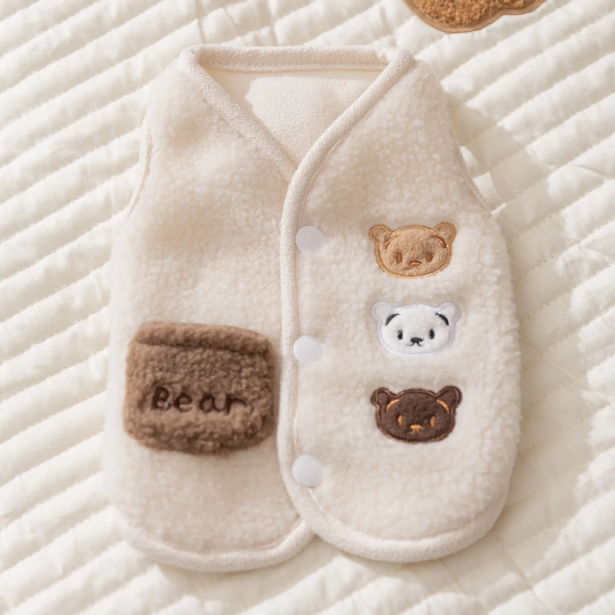 Pet Vest Fleece Puppy Warm Clothing For Autumn And Winter Cute Animal Small Dog Clothes Fleece Autumn Cat Clothes Jacket Clothes