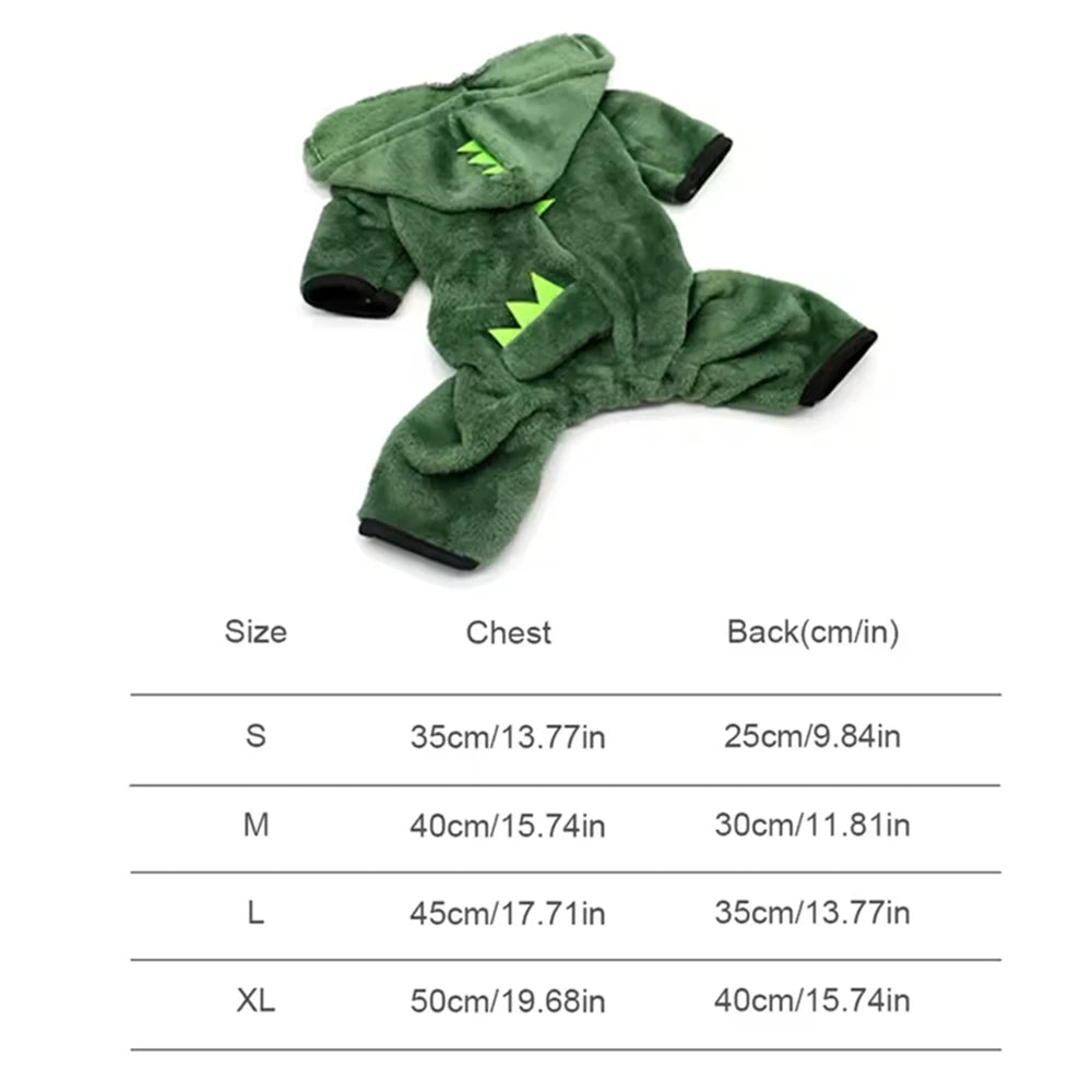 Small And Medium-Sized Dog Cat Pet Supplies, Clothing,  Decor Autumn And Winter Four Legged Cotton Clothes, Role-Playing Clothes