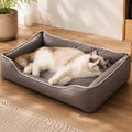 Dog Bed for Large Dogs, Four-Season Square Mattress, Bite-Resistant Cat Bed, Soft Thickened Dog Bed, Waterproof Sofa Pet House
