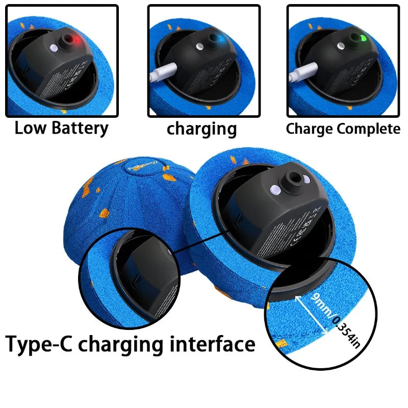Dog toy ball, with random moving, bouncing, and rotating functions, made of E-TPU material – dog toys, dog accessories