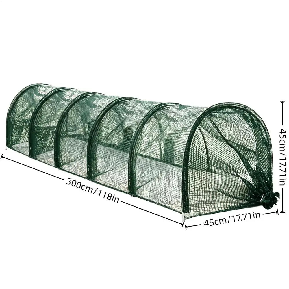 chicken tunnel Foldable metal chicken cage Quick Installation Poultry for Ducks Geese Rabbits Small Pets Chicks