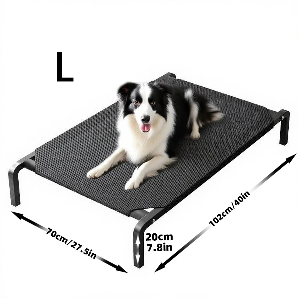 Elevated Dog Bed for All Seasons Moisture Proof Breathable Removable Washable Golden Retriever Pet Bed Pet Supplies pets bed
