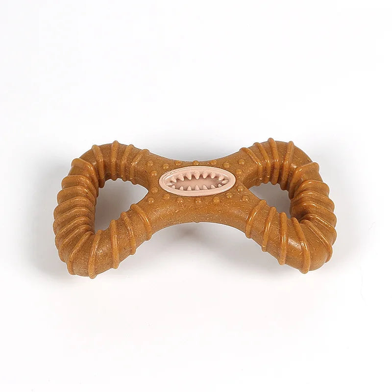 Dog Toy Is Durable and Chew-Resistant, Dispenses Treats, Grinds Teeth, Cleans Teeth, Educational and Interactive Pet Supplies