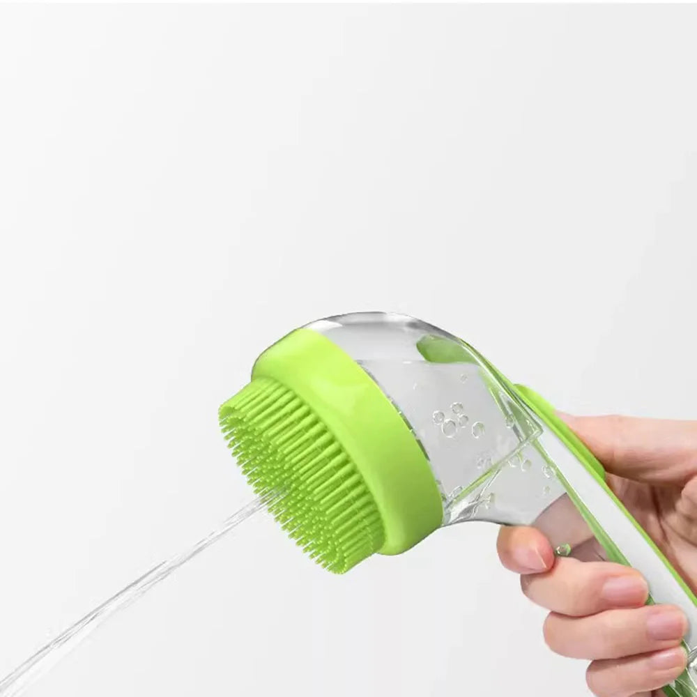 Pet Bath Brush for Small Dogs & Cats: Specialized Dog Washing Tool, Massage Scrub Brush - Essential for Pet Bathing