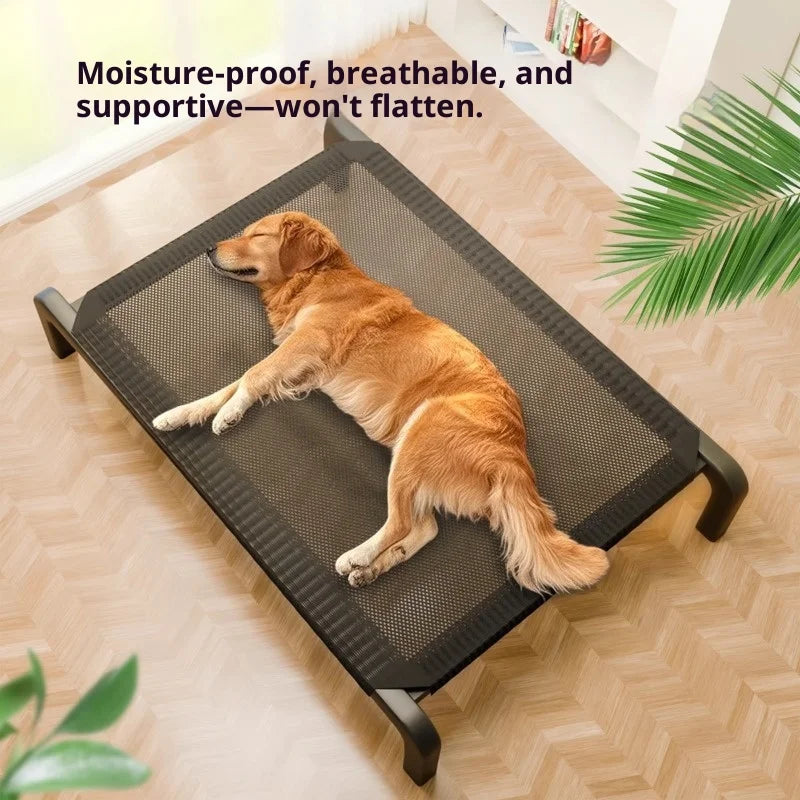 Outdoor Home Use Elevated Dog Bed All Season Durable Carry Moisture Proof Non-Sli Large Small Dogs Cat Bed Pet Accessories