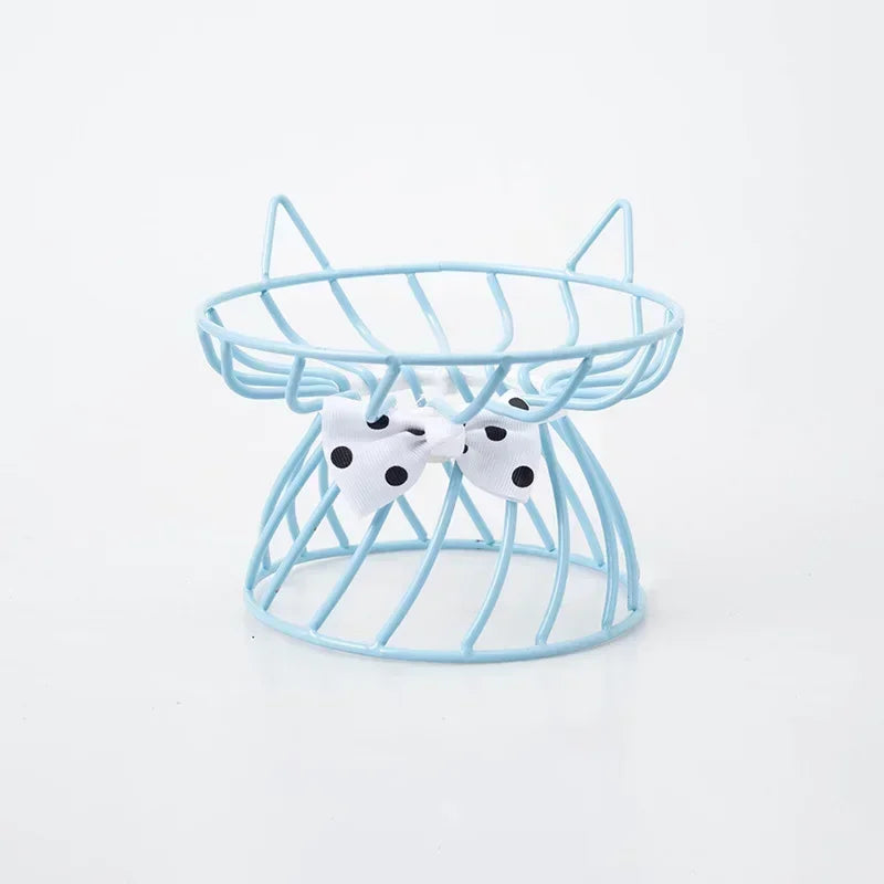 Pet Stand Bowl Ceramic Cat Food Bowl High Foot Raised Feeding Bowl For Cats Dogs Outdoor Drinking Feeding Pet Supplies Daily Use