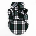 Kleidung für kleine Hunde/Katzen, kariertes Hemd, Reversmantel, Jacke, Kleidung, Oberteile, Hundeaccessoires, Kleidung für kleine Hunde, Hundehemden im britischen Stil