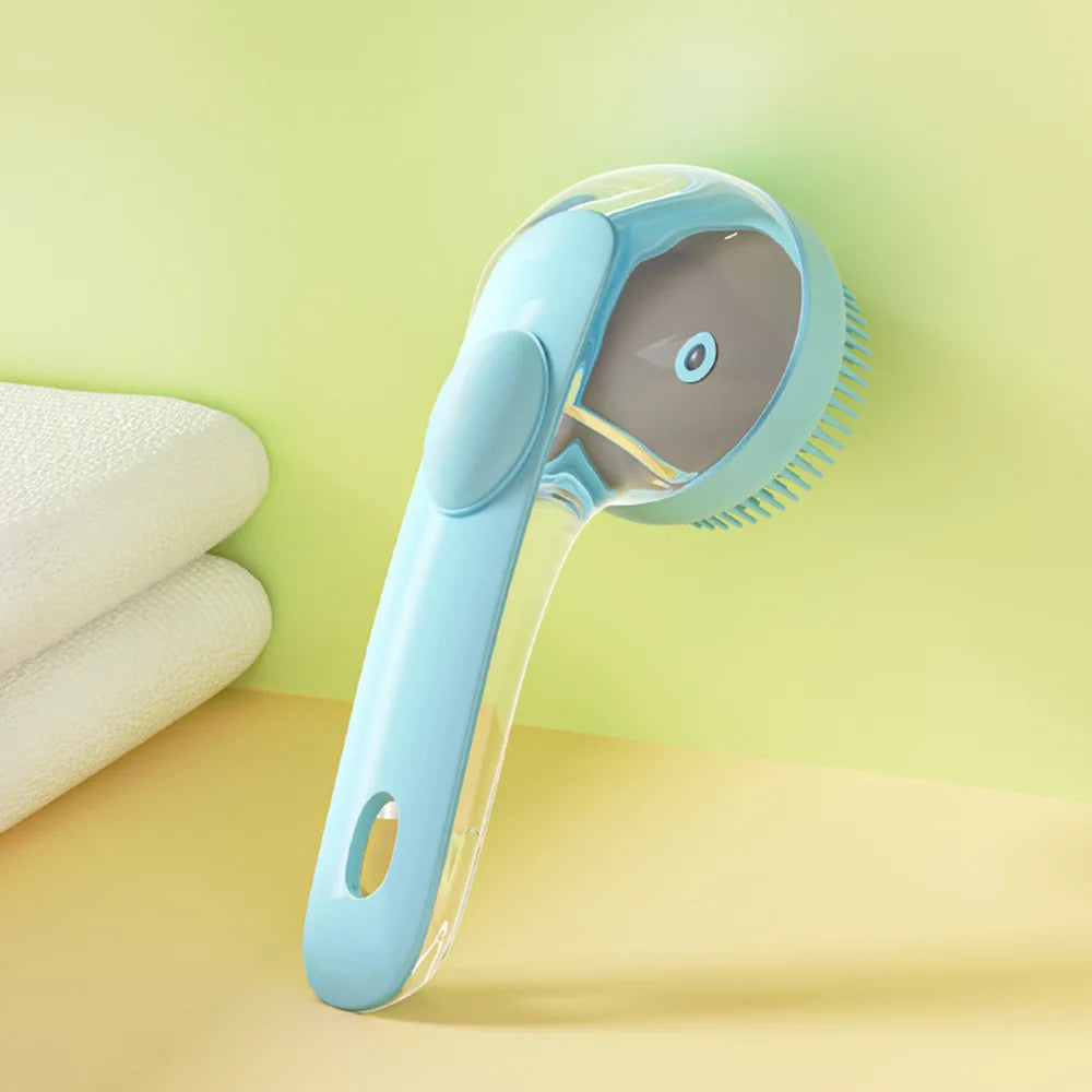 Pet Bath Brush for Small Dogs & Cats: Specialized Dog Washing Tool, Massage Scrub Brush - Essential for Pet Bathing