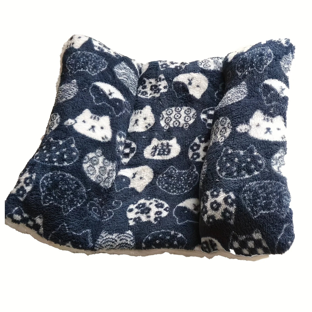 Rabbit Bed - Thick and Soft Concave-Shaped Rabbit Bed, Pillow-Style Soft Cushion, with a Recliner-Style Pillow, Suitable for Indoor Rabbits in Cages, a Sleeping Gift for Rabbits, Gray Star Pattern