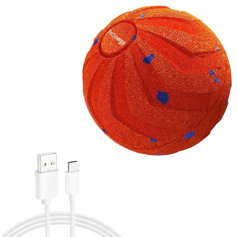 Dog toy ball, with random moving, bouncing, and rotating functions, made of E-TPU material – dog toys, dog accessories