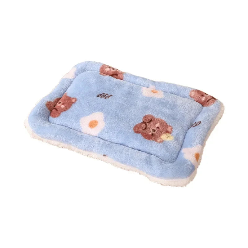Kaninchen Chinchilla Bettmatte Haus Nest Hamster Zubehör Kleintier Meerschweinchen Hamsterbett Haus Winter Warm Eichhörnchen Igel