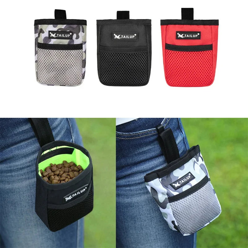Hundefutterbeutel Leckerli-Beutel für Hunde Futterbeutel Belohnungstasche Futtertasche Snacktasche Gürteltasche Futterbeutel für Hundetraining