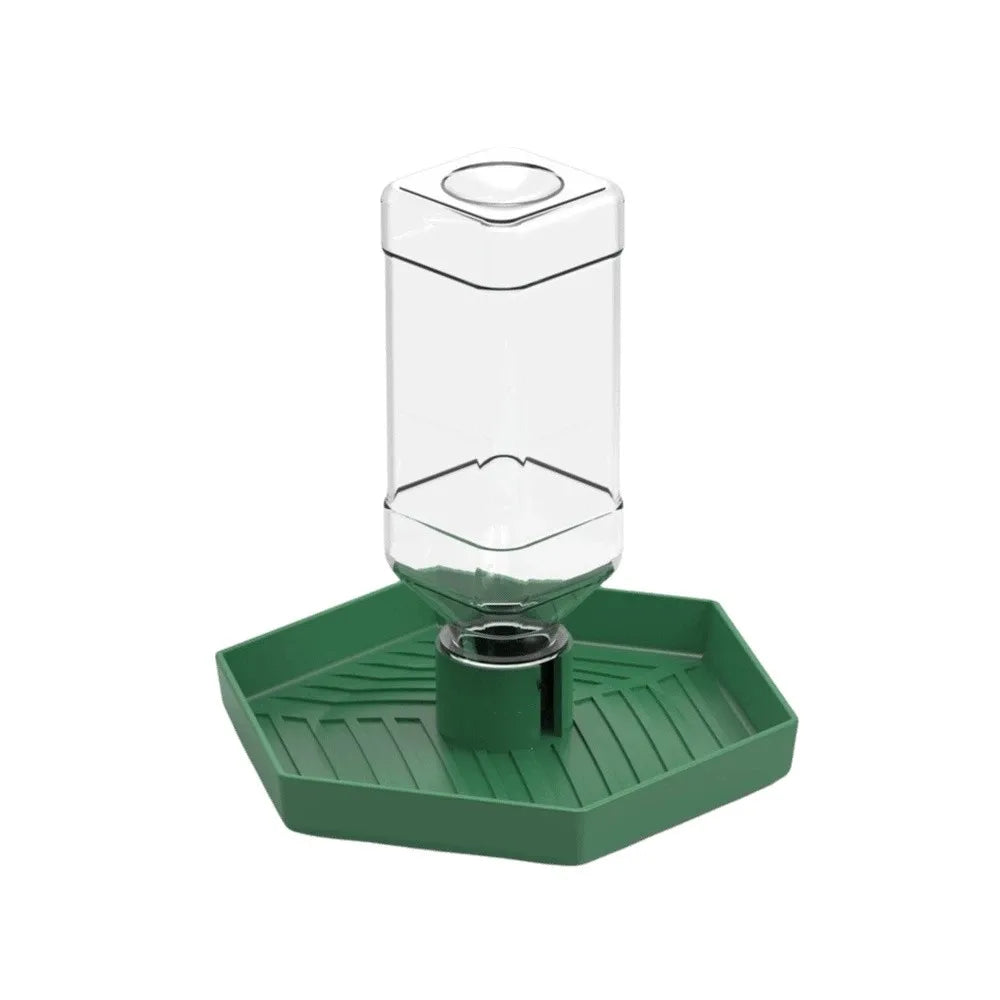 Turtle Food Bowl Anti-slip Reptiles Water Feeder Detachable Plastic Turtle Water Bowl Stable Lizard Food Feeder Vivarium