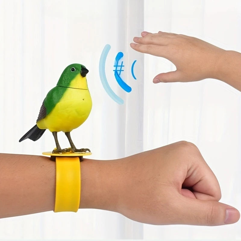 Interactive Singing Bird with Motion and Sound Control
