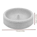 Round bird feeder Outdoor small parrot food dish Garden Round Birding Tool for balconies Water Pet Finch Parrots birdcages