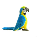 Plush Bird Toy Soft Companion Toy Parrots Shaped Toy For Kids Whimsical Bird And Home Decors Birthday Gift A2UB