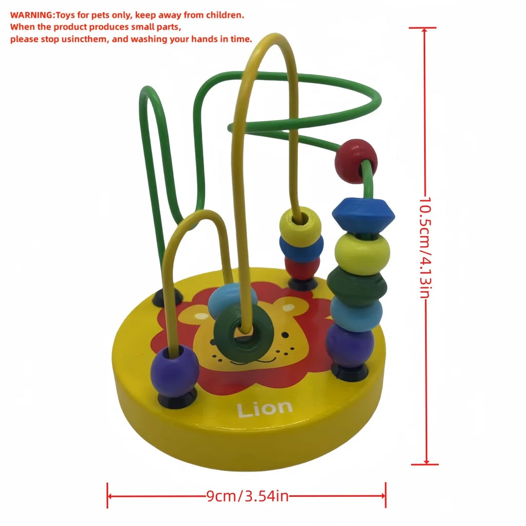 Bird Training Toy Supplies Lovebird Foraging Training Rings Educational Puzzle Playing Toy Canary Toy Accessories