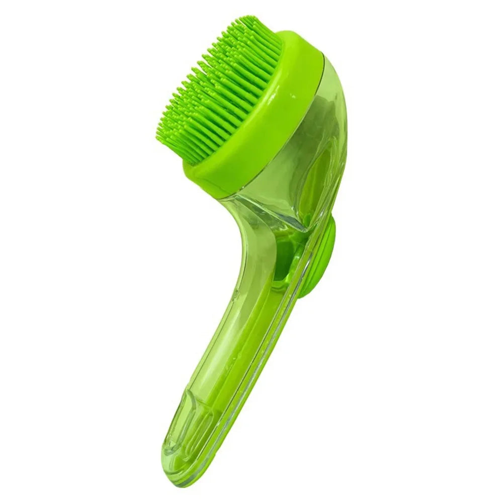 Pet Bath Brush for Small Dogs & Cats: Specialized Dog Washing Tool, Massage Scrub Brush - Essential for Pet Bathing