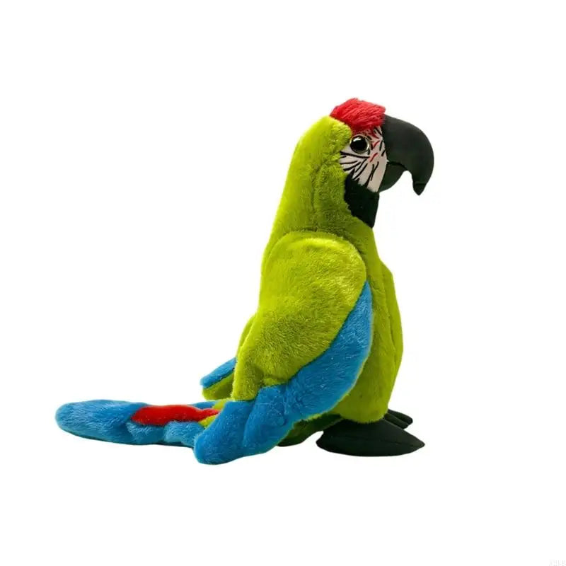 Plush Bird Toy Soft Companion Toy Parrots Shaped Toy For Kids Whimsical Bird And Home Decors Birthday Gift A2UB