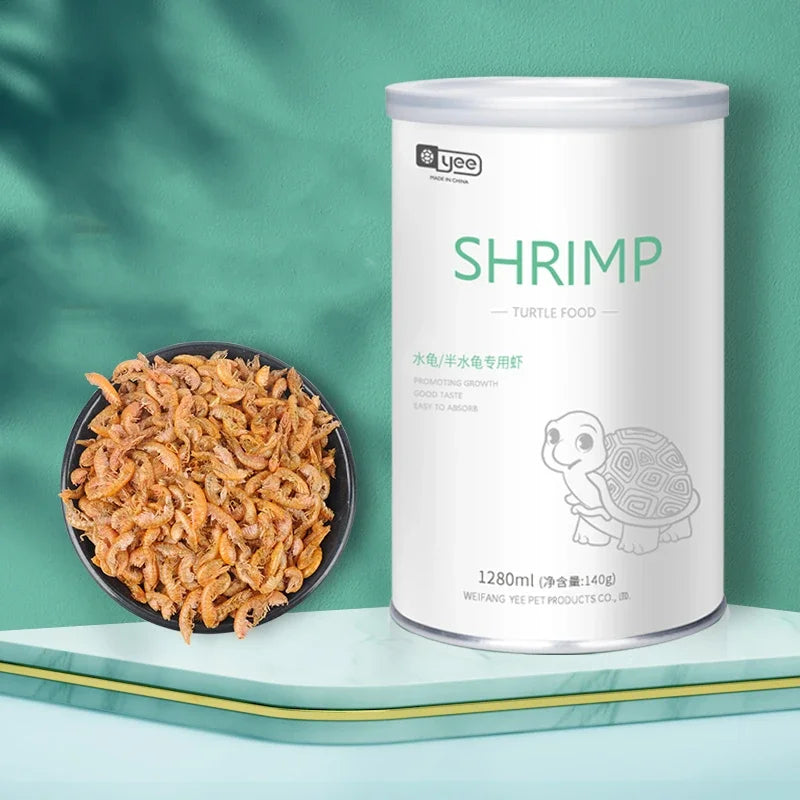 Turtle Tortoise Reptile Hamster Feed Dried Fish Shrimp Mealworm Bread Worm Aquarium  Food