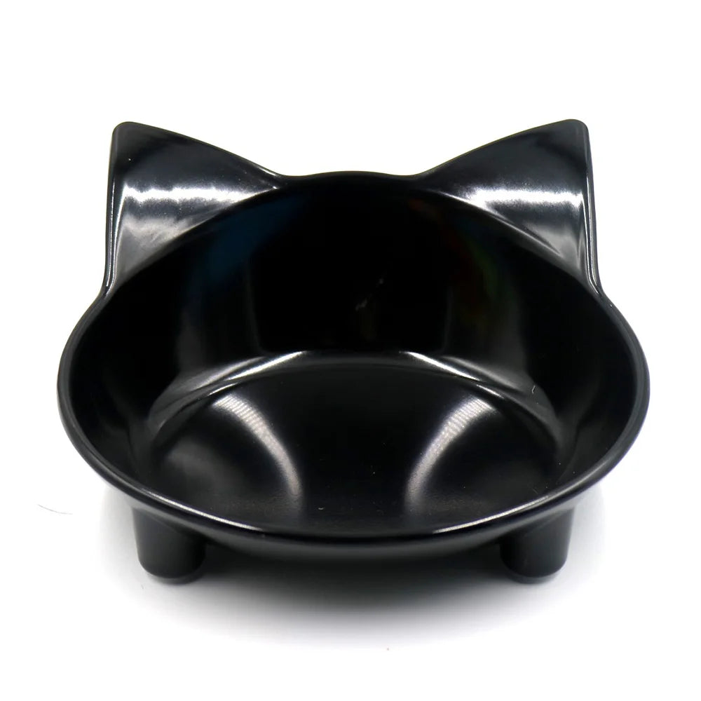 Colorful Cat Food & Water Dishes, Safe Pet Feeding Bowls, Practical Pet Supplies for Cats