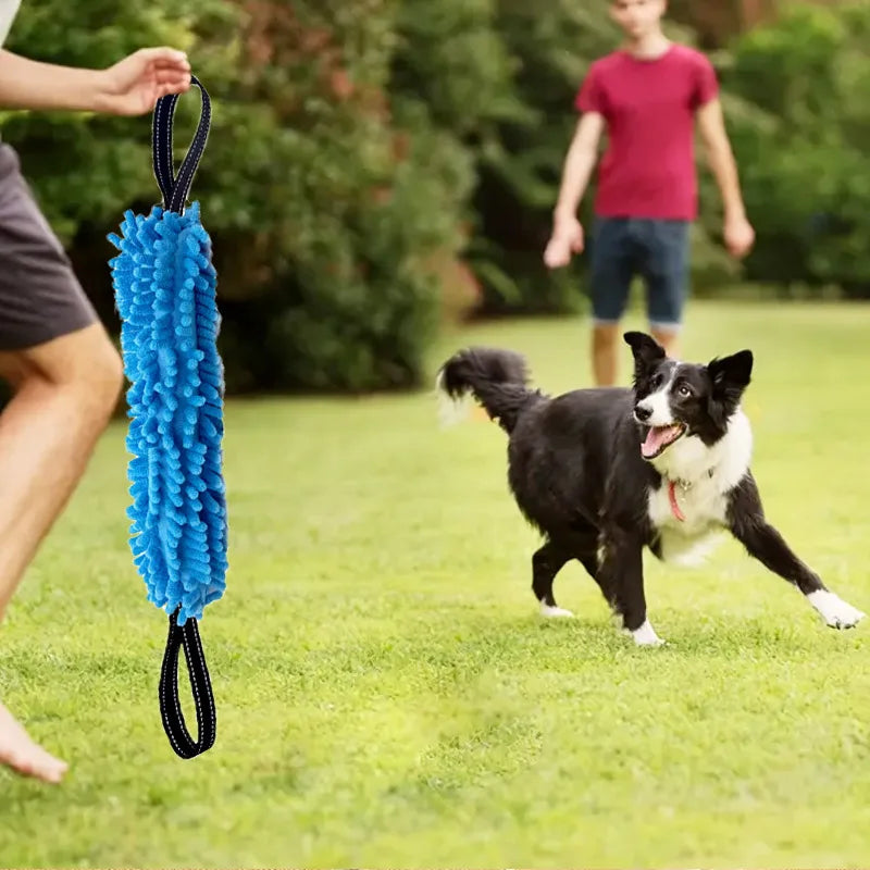 Hund Zerrspielzeug Hundespielzeug Interaktives Kauspielzeug Beißwurst Zugspielzeug Hundetraining Spielzeug Zerrspielzeug Robustes Plüschfleece-Spielzeug für kleine Me